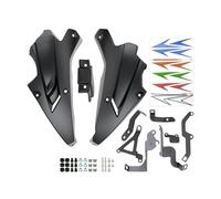 Motorcycle Winglet For Kawasaki Z 900 Z900 2017-2024 Motorcycle Belly Pan Engine Spoiler Bottom Protection Frame Modification Protection Chassis Cover Moto Parts(Black 20-24)