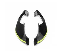 Motorcycle Winglet For R1 R1M 2020 2021 2022 2023 2024 2025 Motorcycle Spoiler Wing Fixed Wing Wing Aerodynamic Winglet Side Winglet(Glossy black yellow)