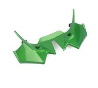Motorcycle Winglet Front Downforce Spoiler Naked Frontal Spoilers Winglet Aerodynamic Wing Deflector Kit For Kawasaki For Z650 2020-2022 2023 2024 Aerodynamic wing spoiler(GREEN)