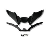 Motorcycle Winglet Motorcycle Sport Downforce Naked Forntal Spoilers Aerodynamic Wing Deflector For MT-09 For MT09 SP 2021 2022 2023 2024 Aerodynamic wing spoiler(Matte black)