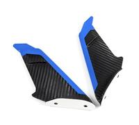 Motorcycle Winglet Motorcycle Winglet Aerodynamic Wing Spoiler For GSX-R600 750 1000 125 GSX-250R GSXS1000F(BLUE)