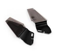 Motorcycle Winglet Spoiler For CBR650R For CBR600RR For CBR1000RR For CBR500R Motorcycle Winglet Aerodynamic Wing Kit Spoiler Rear View Mirror Fixed(Bright black Brown)