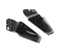 Motorcycle Winglet Spoiler For CBR650R For CBR600RR For CBR1000RR For CBR500R Motorcycle Winglet Aerodynamic Wing Kit Spoiler Rear View Mirror Fixed(Carbon Gray)
