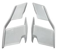 Motorcycle Winglets For B&MW For S1000R 2021-2023 Motorcycle Front Fairing Winglets Side Aerodynamic Wing Kit Spoilers(White)