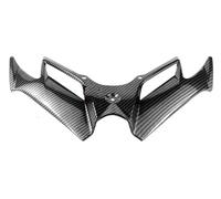 Motorcycle Winglets For K&awasaki Nin-ja 300 250 2013-2017 Motorcycle Front Fairing Winglet Aerodynamic Wing Cover Trim Spoiler Body Work(Carbon pattern)