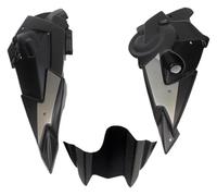 Motorcycle Winglets For MT-07 FZ-07 2014-2020 Motorcycle Engine Spoiler Belly Pan Lower Fairing Mounting Bracket(Grey)