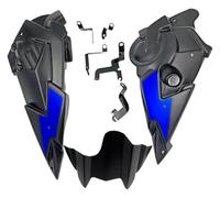 Motorcycle Winglets For MT-07 FZ-07 2014-2020 Motorcycle Engine Spoiler Belly Pan Lower Fairing Mounting Bracket(Blue)