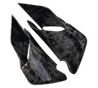 Motorcycle Winglets For YZF-R1 YZF-R25 YZF-R3 2019-2023 Motorcycle Aerodynamic Winglets Fixed Wind Wing Fairing Shell(Forged black 1)