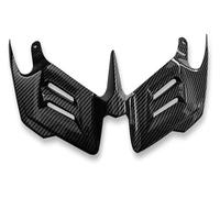 Motorcycle Winglets For YZF-R3 YZF-R6 YZF-R25 2008-2016 Motorcycle Naked Front Spoiler Winglet Aerodynamic Wing Kit(Color-A)
