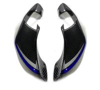 Motorcycle Winglets Spoiler Installed By Bolts For Y&amaha R1 R1M 2020-2025 Wings Front Fairing Downforce Parts wing spoiler(Blu)
