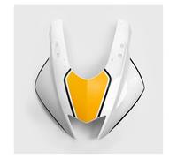 Motorcycle Wings For YZF-R3/For YZF-R25 2019-2023 Front Nose Upper Cowl Fairing Headlight Cowl Mask Cover Nose Upgrade Style Small Eyes(Pattern White)