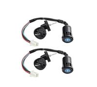 Motorcycle With 4 Wire Ignition Switch Key For Suzuki For 50cc-250cc Start Door Locks ATV Lock Lock Set Complete(2 x waterproof)