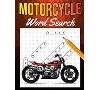 Motorcycle Word Search: +1000 Motorcycle Themed Word Searches, Gifts for Motorcycle Lovers & Enthusiasts | Large Print