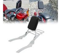 Motorcycle XVS 650 Passenger Backrest Sissy Bar With Luggage Rack Pad For Yamaha Dragstar V-star XVS400 XVS650 Custom 1996-2017
