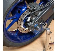 Motorcycle YZF-R7 Front Rear Wheel Slider Axle Fork Sliders Frame Falling Side Protector Anti Crash Pad Protection Kit for YZF R7 YZFR7 2021 2022 2023 Motorbike Modified Parts (Blue)