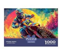 MotorcycleMythic Jigsaw Puzzles for Adults Featuring 1000 Advanced, ‘Near-Impossible’ Difficulty Challenging Puzzle Games for Both Women And Men - These Mythic Jigsaw Puzzles Are Crafted for A