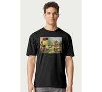 Motorcycles 1950's Vintage Countryside Ad T-Shirt BSA Black S