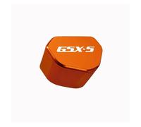 Motorcycles Accessories Aluminum Turn Signal Switch Button Keycap Compatible With GSX-S1000 GSXS750(Orange)