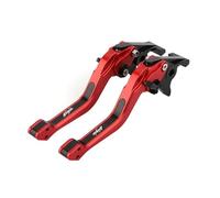 Motorcycles Adjustable Lever For KAWASAKI NINJA 400 250R 300R 125 Z125 Z250SL CNC 3D Rhombus Short Parking Brake Clutch Lever(G)