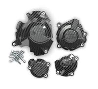 Motorcycles Carbon Fiber Printing Engine Protective Cover For Suzuki GSX-S750 2017 2018 2019 2021 2023