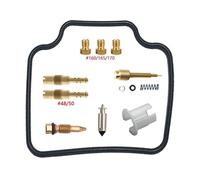 Motorcycles Carburettors Motorcycle Carburetor Repair Kit For VIGOR 650 FX650 SLR650 1997-2000 Carb Carburettor Rebuild Kit Parts Carburettor Rebuild Kit(Color 2)