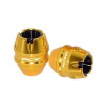 Motorcycles Crash Protector Frame Sliders For Honda For PCX125 For PCX150 Accessories Front Fork Wheel Fall Muffler Pipe Slider(Front Glod)