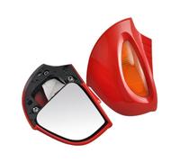 Motorcycles Fairing Side Mirrors Rearview Mirror Turn Signal Cover Amber Lens For R1100RT R1150RT R1100 RT R1150 R850RT Rearview Mirrors