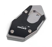 Motorcycles For CB150R CB 150R Motorcycle CNC Kickstand Foot Side Stand Extension Pad Support Plate Enlarge stand enlarger motorcycle kickstand pad(Gray)