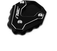 Motorcycles For CB500X CB500 X 2017-2021 Motorcycle CNC Kickstand Enlarge Plate Foot Side Stand Enlarger Extension Support Pad motorcycle kickstand pad(Black)