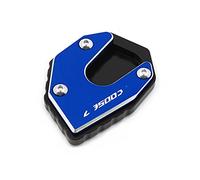 Motorcycles For CB650F CBR650F CB500F CB500X Motorcycle Kickstand Enlarger Support Plate Foot Side Stand Extension motorcycle kickstand pad(Cb500x Blue)