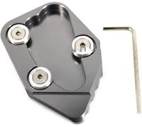 Motorcycles For CBR 1000RR 1000 RR 2008-2016 Motorcycle CNC Kickstand Foot Side Stand Extension Pad Support Plate motorcycle kickstand pad(Gray)