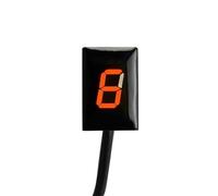 Motorcycles Gear Indicator Speed Display 1-6 For VTR1000 VTR 1000 SP1 VTR1000F FireStorm SuperHawk F(Orange)
