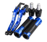 VALCRIBY Motorcycles Hand Lever Set for Suzuki RV125 2003-2016 Motorcycle Brakes Tie Rod Handbrake Brake Clutch Levers Handlebar Hand Grips Ends Brake Clutch Lever(11)