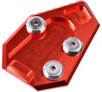 Motorcycles Motorcycle Enlarge Support Pad Kickstand Foot Side Stand Extension Plate For CB1000R 2008-2015 motorcycle kickstand pad(Red)