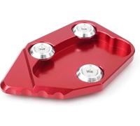 Motorcycles Motorcycle Kickstand Extension Support Plate Foot Side Stand Frame Tripod Bracket For CBR1000RR 2008-2016 motorcycle kickstand pad(Red)