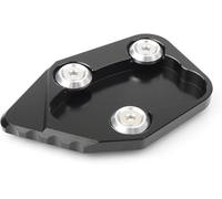 Motorcycles Motorcycle Kickstand Extension Support Plate Foot Side Stand Frame Tripod Bracket For CBR1000RR 2008-2016 motorcycle kickstand pad(Black)