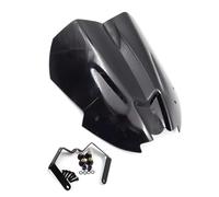 Motorcycles Nose Screen Accessories Extended Windscreen Front Windshield For Y&amaha For MT-09(Black)