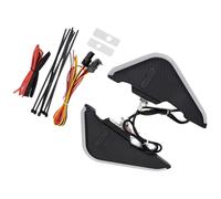 Motorcycles Side Spoiler Compatible With Aprilia For RSV4 Front Fairing Aerodynamic Winglets Side Spoilers Decorative Dynamic For Wing Kit Motorcycle Accessories
