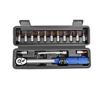 Motorcycles Torque Wrench Set:The vanadium steel body achieves high hardness and ensures durability which can resist long-term use.The non-slip grip design garant