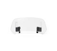 Motorcycles Windshield For KAWASAKI For Versys 650/1000 ER6F Z750 Clamp-On Motorcycle Windshield Extension Spoiler Windscreen Air Deflector(Type B 280mm Clear)