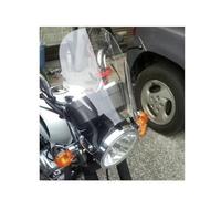 Motorcycles Windshield For Suzuki sv650 Motorcycle Windshield Round Headlight Street Bikes Windscreen Screen Glass(Clear)