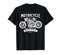Motorcycling Biker Vintage Retro California Motorcycle Value Graphic T-Shirt, Men, Black, M