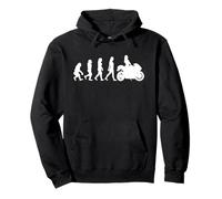 Motorcyclist Hot Biker Evolution Motorcycle Women Pullover Hoodie