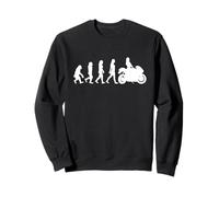 Motorcyclist Hot Biker Evolution Motorcycle Women Sweatshirt