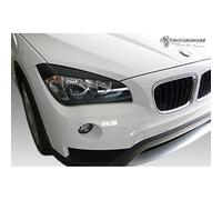 Motordrome Head Light Spoilers compatible with BMW X1 E84 2009-2015 (ABS)