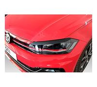 Motordrome Head Light Spoilers compatible with Volkswagen Polo VI 2017- (ABS)