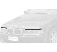 Motordrome Headlight Eyebrows compatible with BMW 3-Series E36 1991-1998 (ABS)