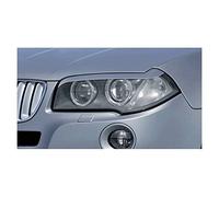 Motordrome Headlight Eyebrows compatible with BMW X3 E83 2004-2010 (ABS)