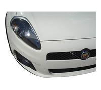 Motordrome Headlight Eyebrows compatible with Fiat Grande Punto 2005-2009 (ABS)