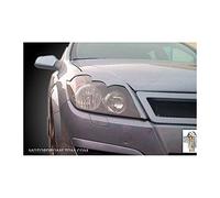Motordrome Headlight Eyebrows compatible with Opel Astra H 5-doors 2004-2009 (ABS)